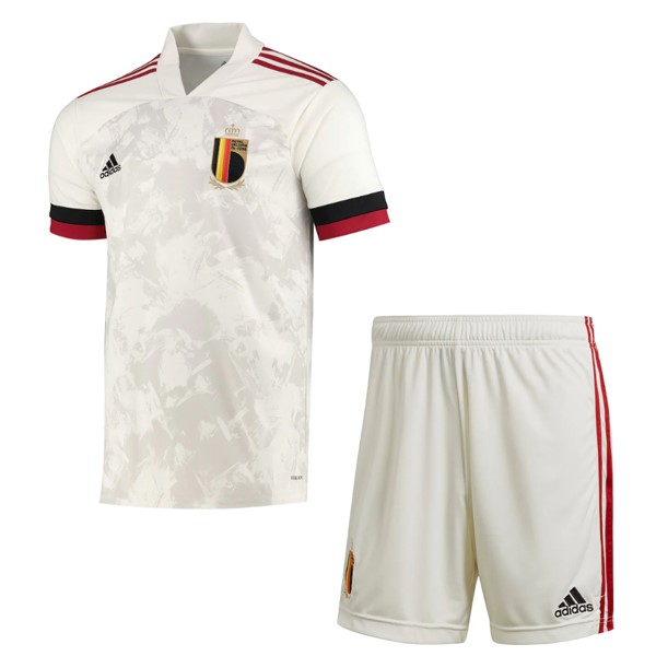 Camiseta Bélgica 2ª Niños 2020 Blanco